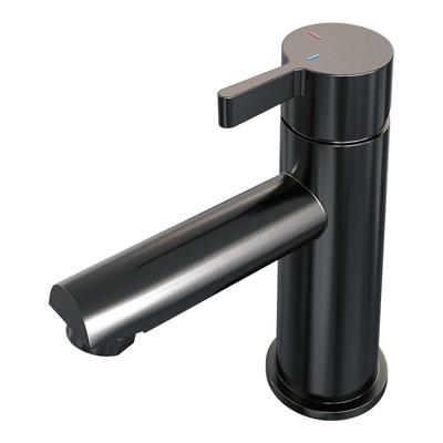 Brauer Gunmetal Edition Lage Opbouw Wastafelmengkraan Model E Gunmetal Geborsteld PVD