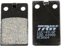 TRW remblokken "mcb 564" brake pad mcb 564 organic standard - thumbnail