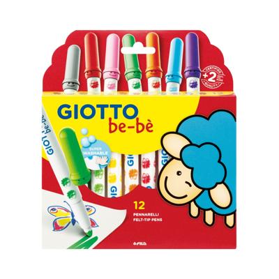 GIOTTO Stiften, d 5 mm, lijndikte 1-3 mm, diverse kleuren, 12 stuk/ 1 doos - thumbnail