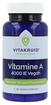 Vitakruid Vitamine A 4000 IE Vegan Capsules