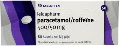 Leidapharm Paracetamol Coffeine Tabletten 50st