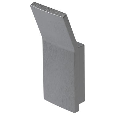 Handdoekhaak Haceka Aline Grey 3,6x8,7 cm Aluminium Mat Grijs Haceka