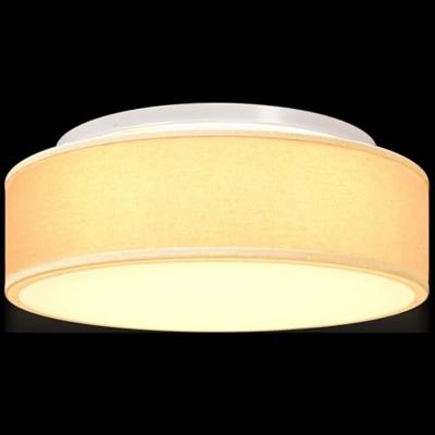 VidaXL Plafonnière met schijnwerpers wit 38 x 38 x 13,5 cm stof