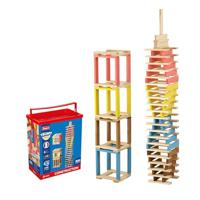 Técap Multicolor - Balanceer- en constructiespel - JEUJURA - 200 stukjes - thumbnail