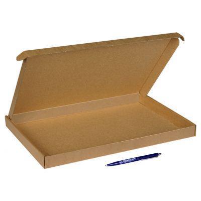 Brievenbusdoosjes 346 x 255 x 28 mm (a4+ formaat) bruin | 50 stuks