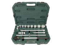 Brüder Mannesmann M 2065 Dopsleutelset 15-delig - thumbnail