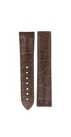 Horlogeband Omega 13023412206001 / REF 032CUZ005735 Krokodillenleer Donkerbruin 20mm - thumbnail