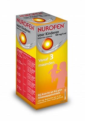 Nurofen Kinderen Suspensie Suikervrij Vanaf 3 Maanden