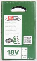 Bosch Home and Garden PBA 1600A005B0 Gereedschapsaccu 18 V 2.5 Ah Li-ion - thumbnail