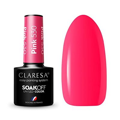 Claresa uv/led gellak 5ml pink 530 rainbow explosion