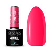Claresa uv/led gellak 5ml pink 530 rainbow explosion - thumbnail