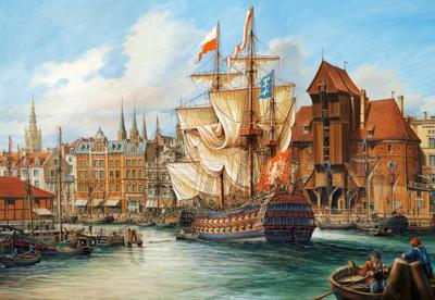 Selecta Castorland legpuzzel the old gdansk, 1000st.