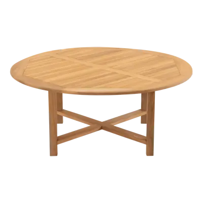 Tafel teak ø180x75cm