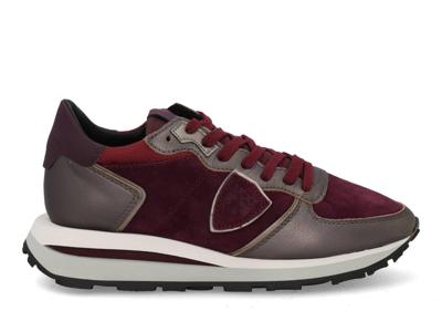 Philippe Model Tropez Haute low bordeaux bordo maat 38 Philippe Model Tropez Haute low bordeaux bordo maat 38