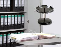 Maul Stempelhouder 5100690 Zwart 110 mm x 100 mm Ja - thumbnail