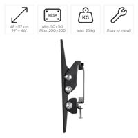 Hama Tv-muurbeugel Kantelbaar 117 Cm (46) Tot 25 Kg - thumbnail
