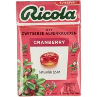 Ricola Kruidenpastilles Cranberry Suikervrij - thumbnail