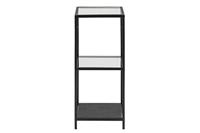 Bendt Wandrek 'Holger' Glas / metaal 3-laags, 82 x 37 cm - thumbnail