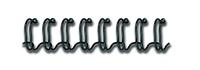 Draadrug fellowes 10mm 34rings a4 zwart - thumbnail