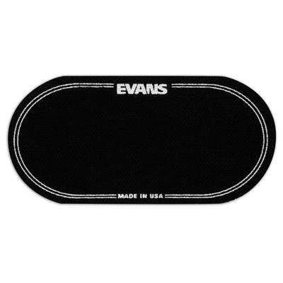 Evans EQPB2 Bassdrum EQ Patch dubbel zwart