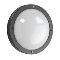 SG Primo LED plafondlamp E27 grafiet rond IP65 IK10 623570 - thumbnail