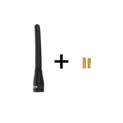 Pro+ Auto Antenne 10 cm. Universeel Incl. M5 & M6 Adapters Pro+ Auto Antenne 10 cm. Universeel Incl. M5 & M6 Adapters