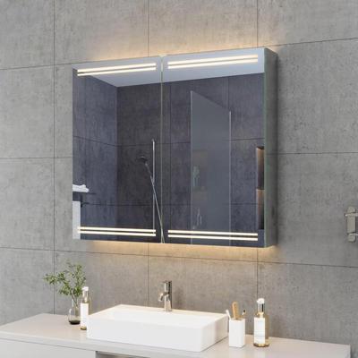 HR Badmeubelen A-Line spiegelkast 160x70x13cm dubbel gespiegeld met LED 75820067 HR Badmeubelen A-Line spiegelkast 160x70x13cm dubbel gespiegeld met LED 75820067