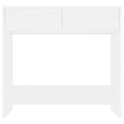VidaXL Bureau 80x40x75 cm bewerkt hout wit VidaXL Bureau 80x40x75 cm bewerkt hout wit