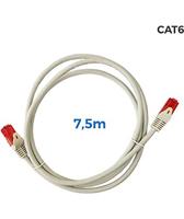 Kabel RJ45 Categorie 6 UTP Rigide EDM 56037 Grijs 7,5 m - thumbnail