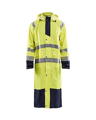 Blåkläder Regenjas High-Vis LEVEL 1 43252000 | High-Vis Geel/Marineblauw | Maat XL - 7330509571293