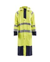 Blåkläder Regenjas High-Vis LEVEL 1 43252000 | High-Vis Geel/Marineblauw | Maat XL - 7330509571293 - thumbnail