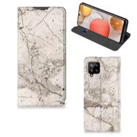 Samsung Galaxy A42 | Standcase | Marmer Beige - thumbnail