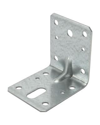 Gebr. Bodegraven hoekanker met ril - 70x70mm - verzinkt