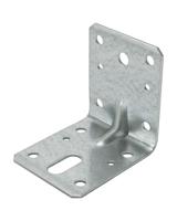 Gebr. Bodegraven hoekanker met ril - 70x70mm - verzinkt - thumbnail