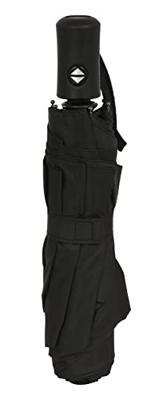 Opvouwbare Paraplu Safta Business Zwart (Ø 102 cm)