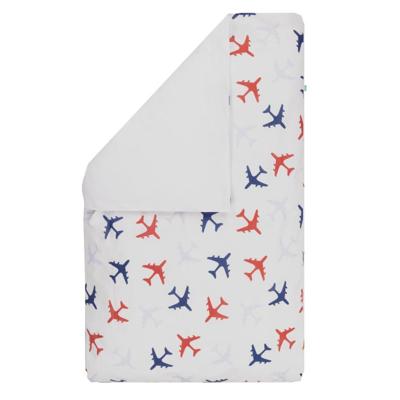 Bink Bedding dekbedovertrek Planes Blauw Maat