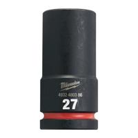 Milwaukee ShockWave™ Krachtdop 3/4" lang | 27 mm - 4932480386 - thumbnail