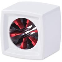 Rycote Single Square White Mic Flag - thumbnail