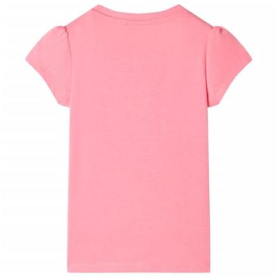 Kindershirt 92 neonroze Kindershirt 92 neonroze