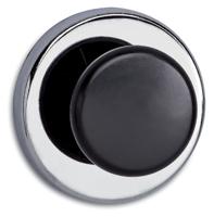 Maul Krachtmagneet (Ø x h) 67 mm x 33 mm Rond, Met knop Zilver, Zwart 1 stuk(s) 6155096 - thumbnail