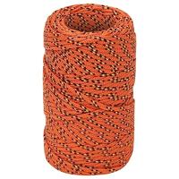 Boottouw 2 mm 25 m polypropyleen oranje - thumbnail