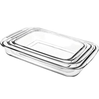 Ovenschaal Ibili 34,5 X 20,5 X 5 CM 39,3 X 23,6 X 5 CM 29,5 X 17,5 X 5 CM Transparant Metaal Plastic 1 L 3 Stuks (3 Onderdelen) Ovenschaal Ibili 34,5 X 20,5 X 5 CM 39,3 X 23,6 X 5 CM 29,5 X 17,5 X 5 CM Transparant Metaal Plastic 1 L 3 Stuks (3 Onderdelen)