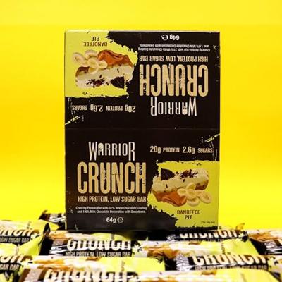 Warrior Crunch Bar Banoffee Pie (12 x 64 g)