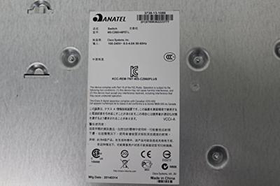 Cisco WS-C2960+48PST-L Catalyst 2960 Plus Gigabit Ethernet Switch (48-poort, RJ-45, SFP)