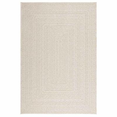 VidaXL Vloerkleed zizur room binnen en buiten 140x200 cm jute look