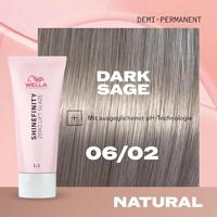 Wella Professionals ShineFinity Zero Lift Glaze 06/02 Dark Sage 60ml - thumbnail