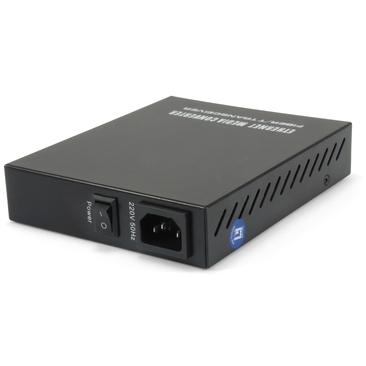 LevelOne gvm-1220 1000 Mbit/s 1310 nm Single Mode Black Network Media