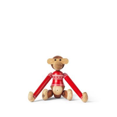 Kay Bojesen Kay Bojesen Kerstaap rood/wit gestreept mini