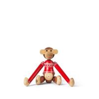 Kay Bojesen Kay Bojesen Kerstaap rood/wit gestreept mini - thumbnail