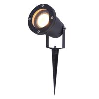 LED prikspot - GU10 4 Watt 345 lumen - Dimbaar - Kantelbaar - 2700K warm wit - IP65 Waterdicht - Zwart - thumbnail